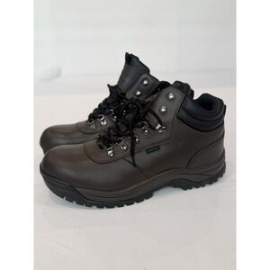 Propet Composite Toe Men's Size 16 SPECIAL SIZE Cliff Walker Brown traction con